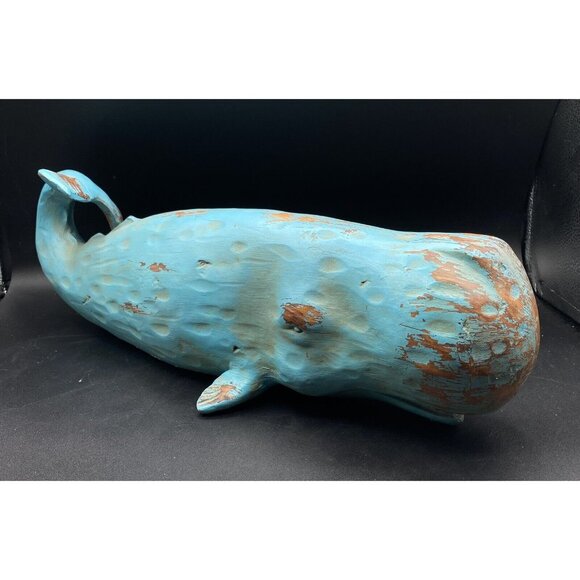 Sperm Whale Figurine Sculpture 18" Don Mechanic Enterprises - Picture 2 of 14